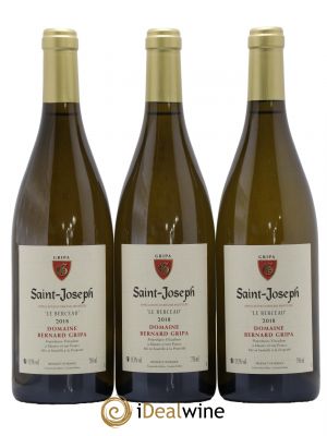Saint-Joseph Le Berceau Bernard Gripa (Domaine)  2018 - Lot de 3 Bouteilles