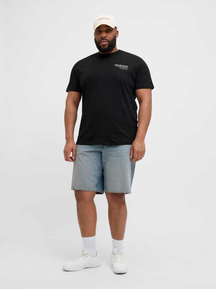 JACK & JONES PLUS T-shirt in Black günstig kaufen