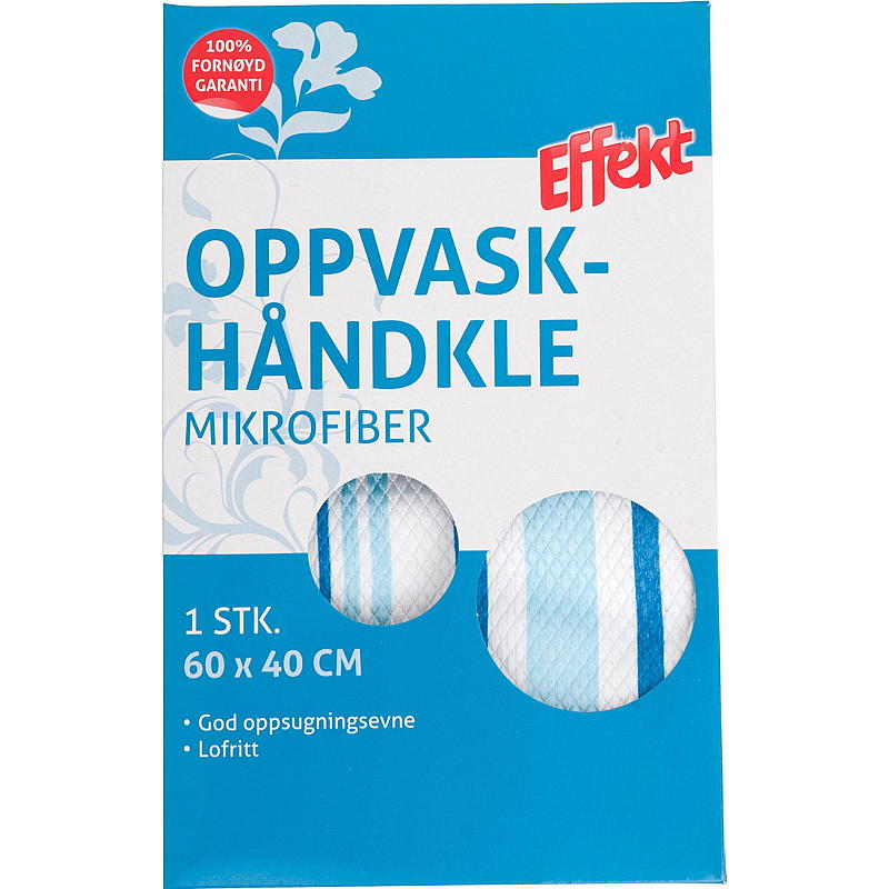 Effekt Oppvaskhåndkle 40x60 cm lilla/blå  microfiber