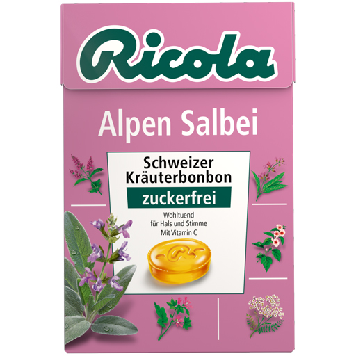 RICOLA o.Z.Box Salbei Alpen Salbei Bonbons  50 g  Bonbons