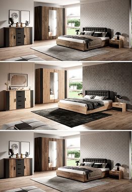 Helvetia Schlafzimmer-Set Sigma, 5-teilig Ausführung wählbar