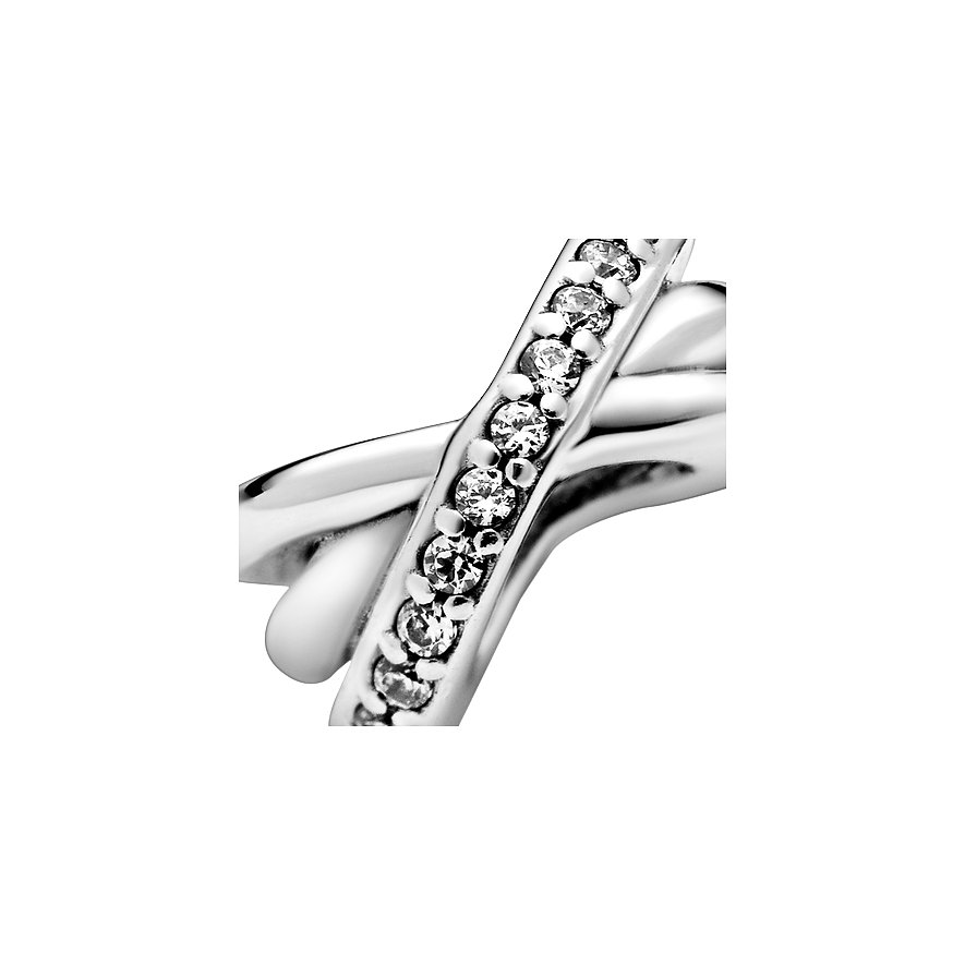 Pandora Charm Timeless Funkelnde und Polierte Linien Zwischenelement