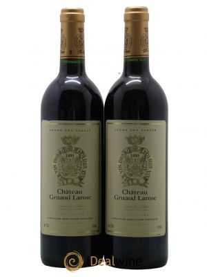 Château Gruaud Larose 2ème Grand Cru Classé  1995 - Lot de 2 Bouteilles