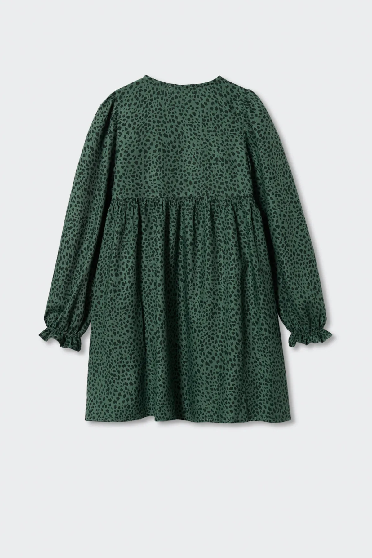 MANGO Kids  Dunkles Khaki-Kleid für Mädchen
