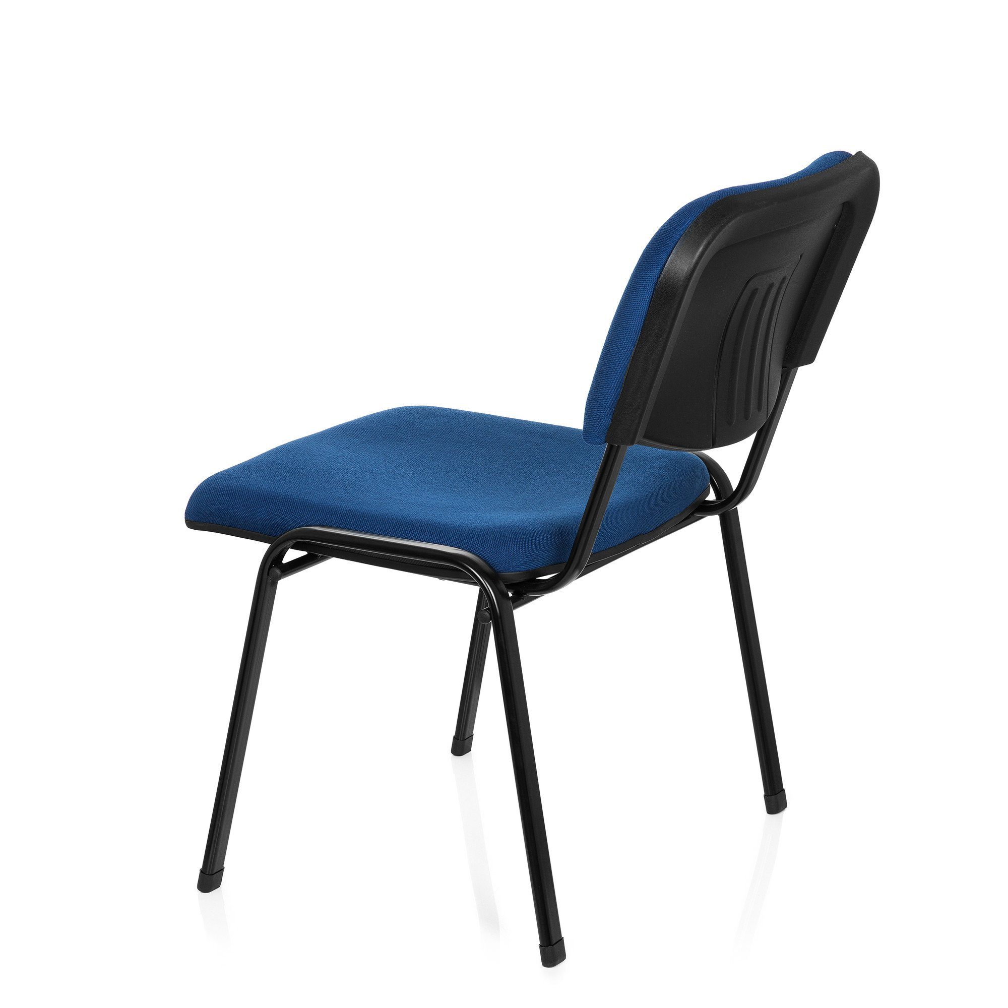 hjh OFFICE 4-Fußstuhl Vierfußstuhl XT 600 XL Stoff, Besucherstuhl Stuhl