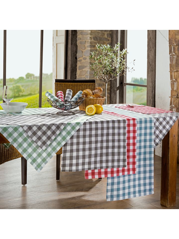 REDBEST Tischdecke Nashville in rot günstig kaufen