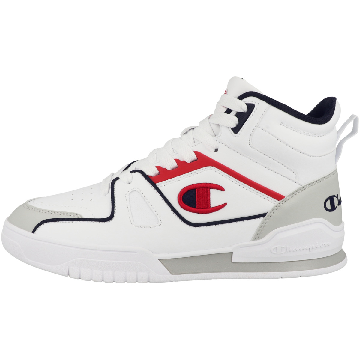 Champion 3 POINT MID Sneaker mid weiss