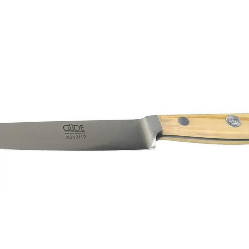 Güde Alpha Olive, Steakmesser 12 cm.