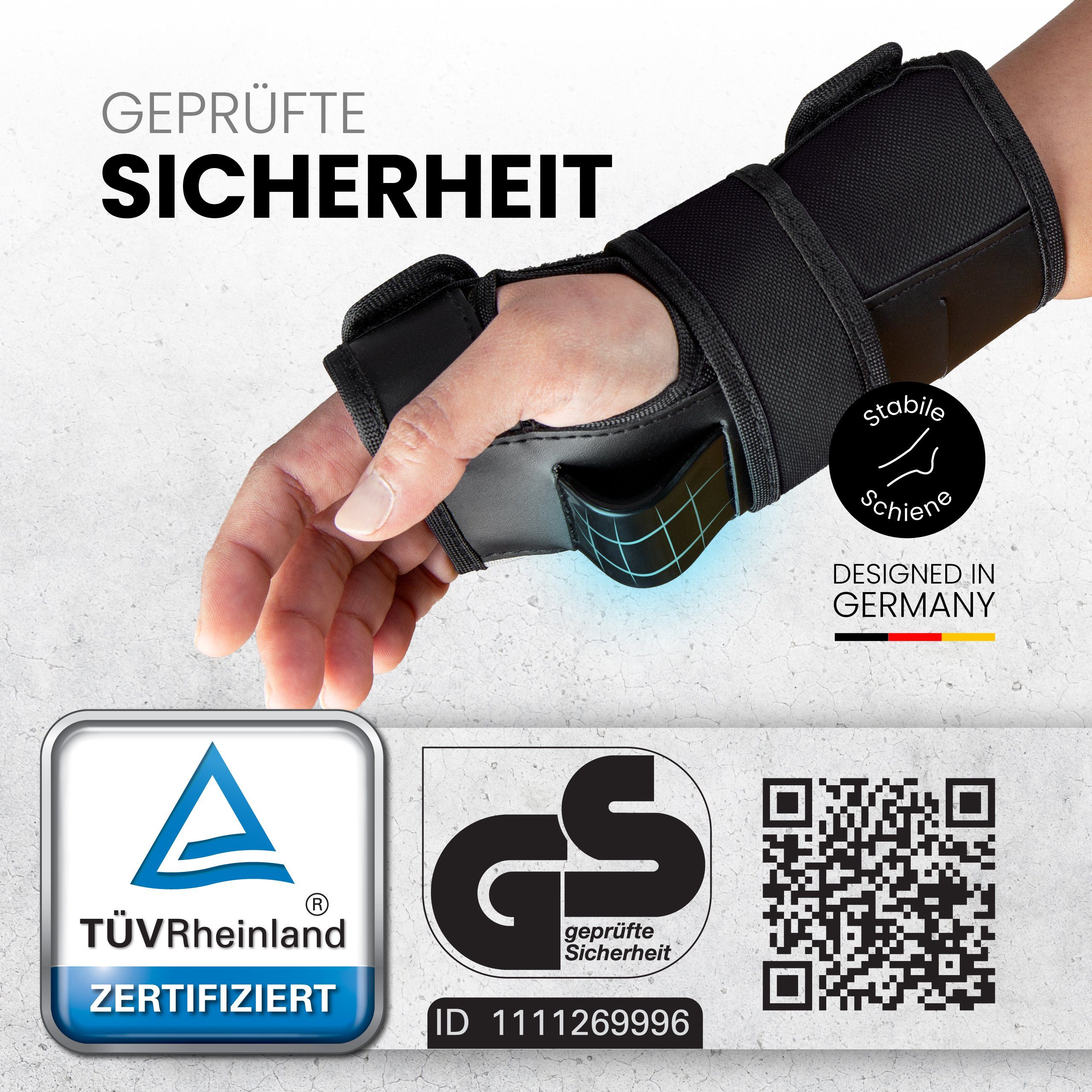 99FLIPS Protektoren-Set DIVE Protektoren Set Erwachsene Skateboard Inline Skates, Longboard (Protektoren Set Skateboard Erwachsene, 6-tlg., Inliner Schoner Knie-, Ellenbogen und Handgelenkschützer & Tragebeutel), Schlittschuhe Damen & Skateboard Erwa