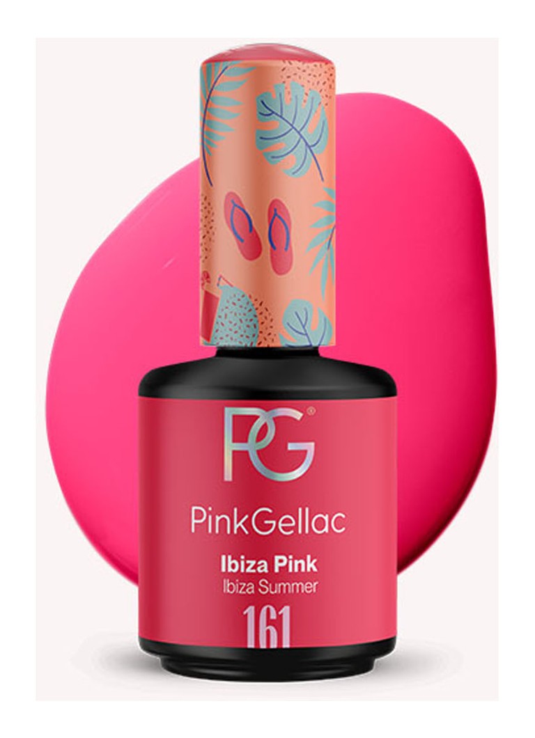 Pink Gellac 161 Ibiza Pink - zselés körömlakk