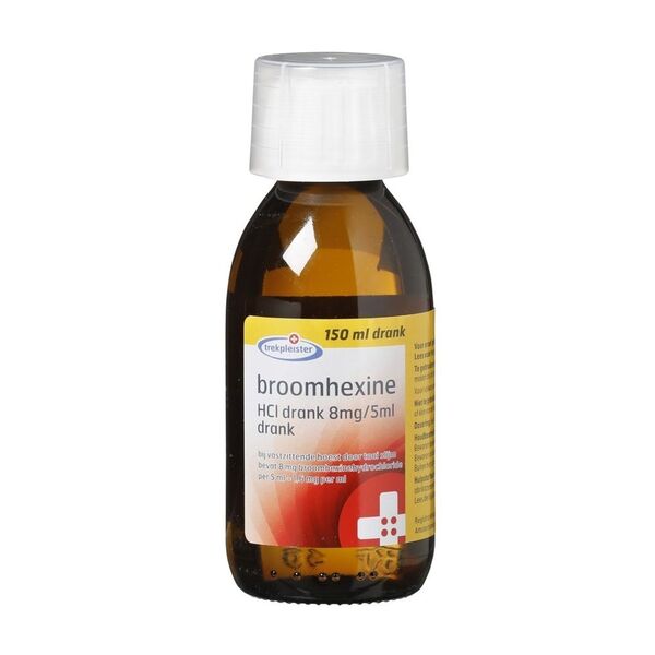 Trekpleister Bromhexine 8mg/5ml Oral Solution Medicine - 150ml