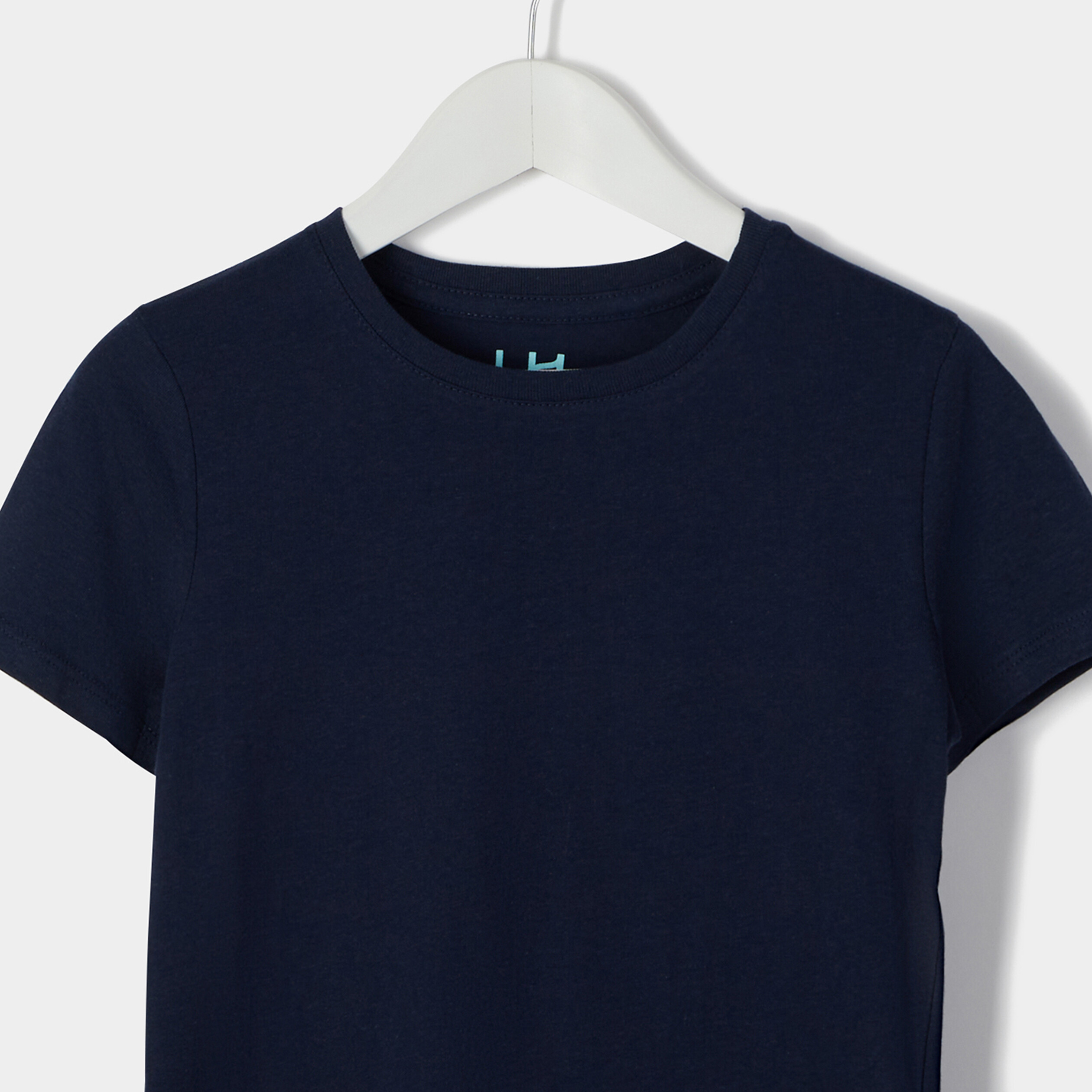 T-shirt manches courtes bleu marine garçon | La Halle