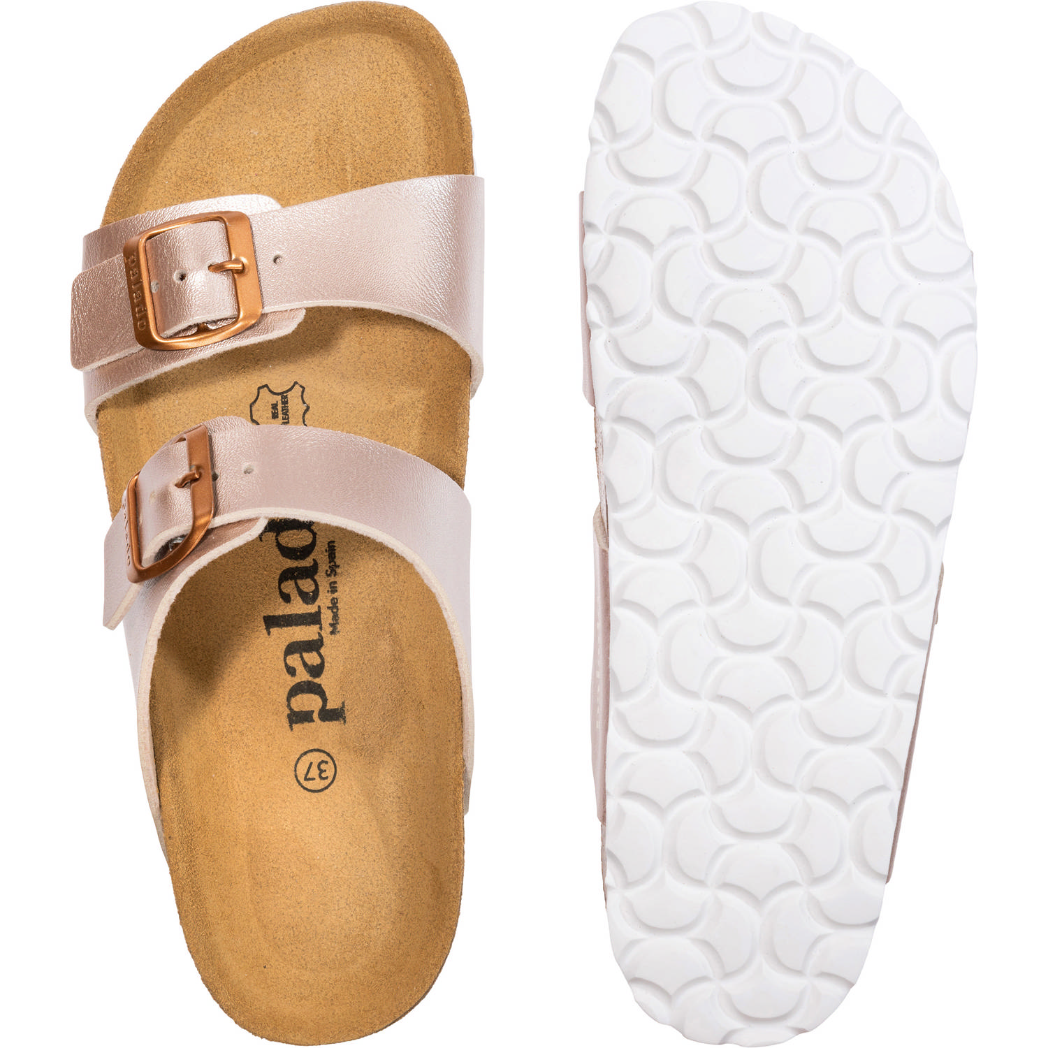 Palado Samos PF, Pantoletten, Damen, Metallic Rose