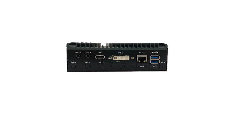 MiniPC.de FleetPC-4-F Car-PC (Intel Celeron N3060 2x2.48Ghz, Autostart-Controlle Mini-PC