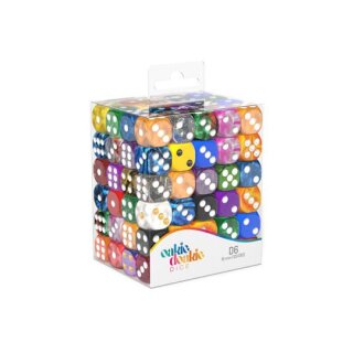 Oakie Doakie Dice W6 Würfel Pack 16 mm Mixed (120)