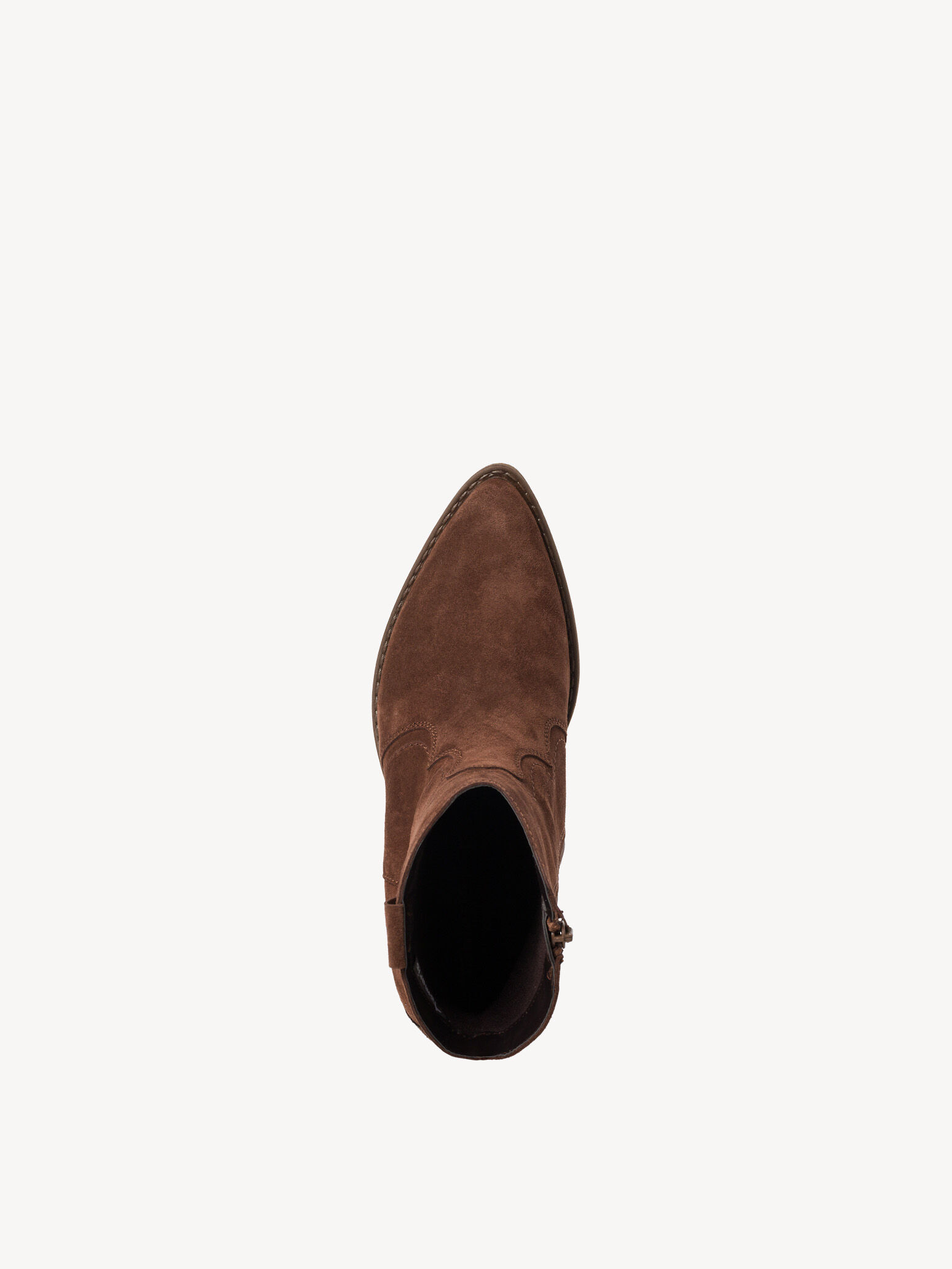Bottes de cow-boy en cuir - marron