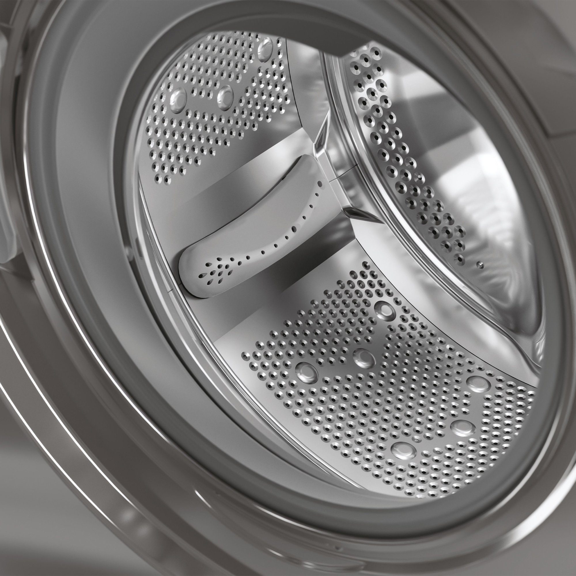 Hoover Waschmaschine H-WASH 550 Expert Design H5WPBD410AMBCR/S, 10 kg, 1400 U/min, Power Care, ActiveSteam, hOn App / Wi-Fi + Bluetooth, Mengenautomatik