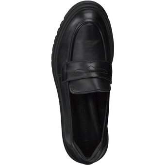 Tamaris Loafer in schwarz