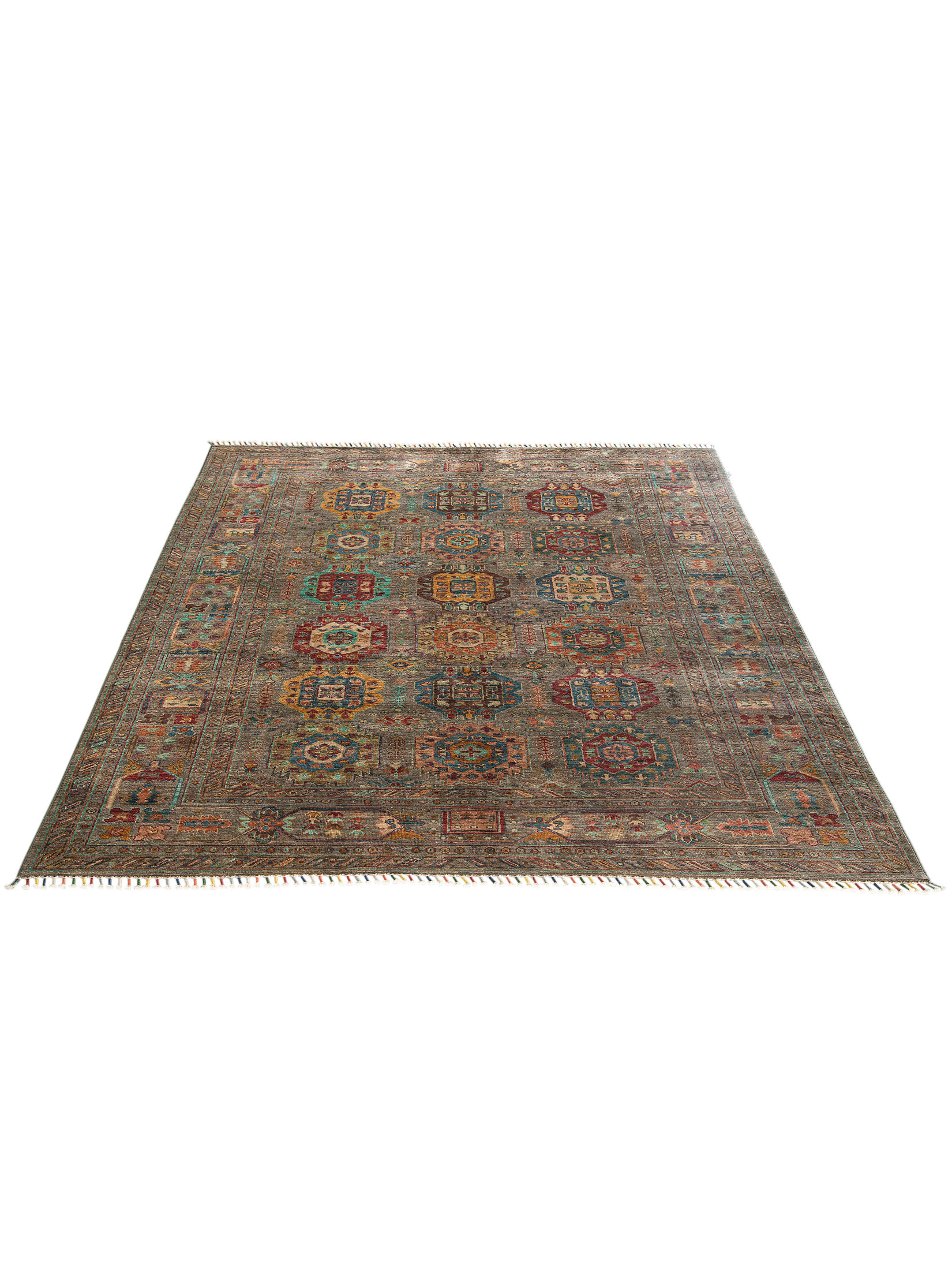 Kazak Ghazni ca. 177 x 233 cm, Unikat / Einzelstück