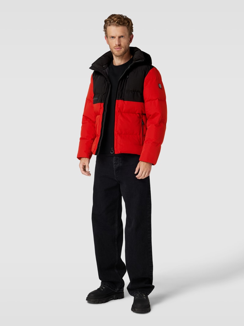 Funktionsjacke in Two-Tone-Machart Modell 'ROYAL FLASH' in orange