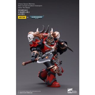 Warhammer 40k Actionfigur: Chaos Space Marines - Red Corsairs Exalted Champion Gotor the Blade