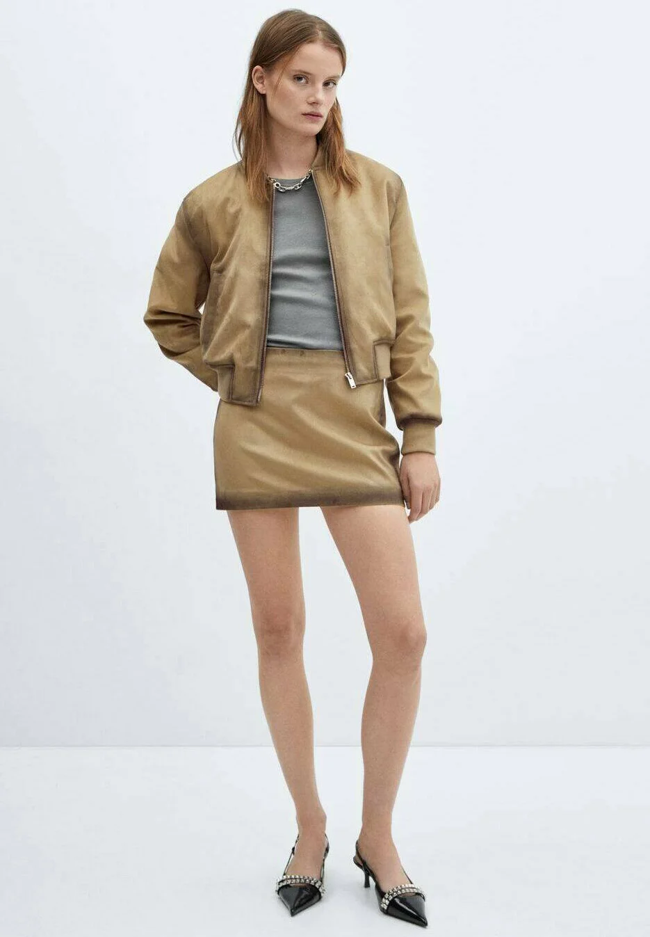 Mango HANNAH - Chaqueta bomber