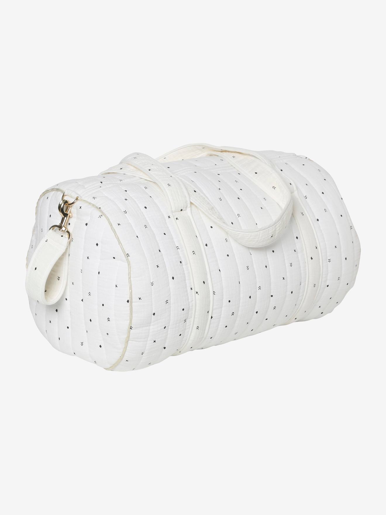 Sac à langer Baby Roll en gaze de coton eau de rose