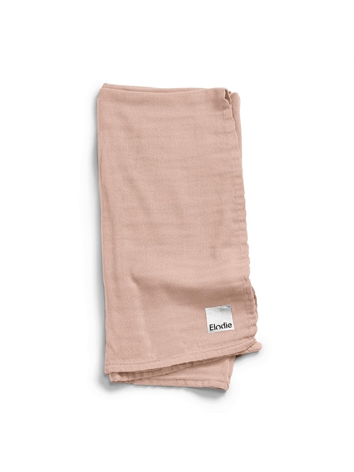 Elodie Details Bambus Musselin Decke - Powder Pink in Rosa 80 x 80 günstig kaufen onesize