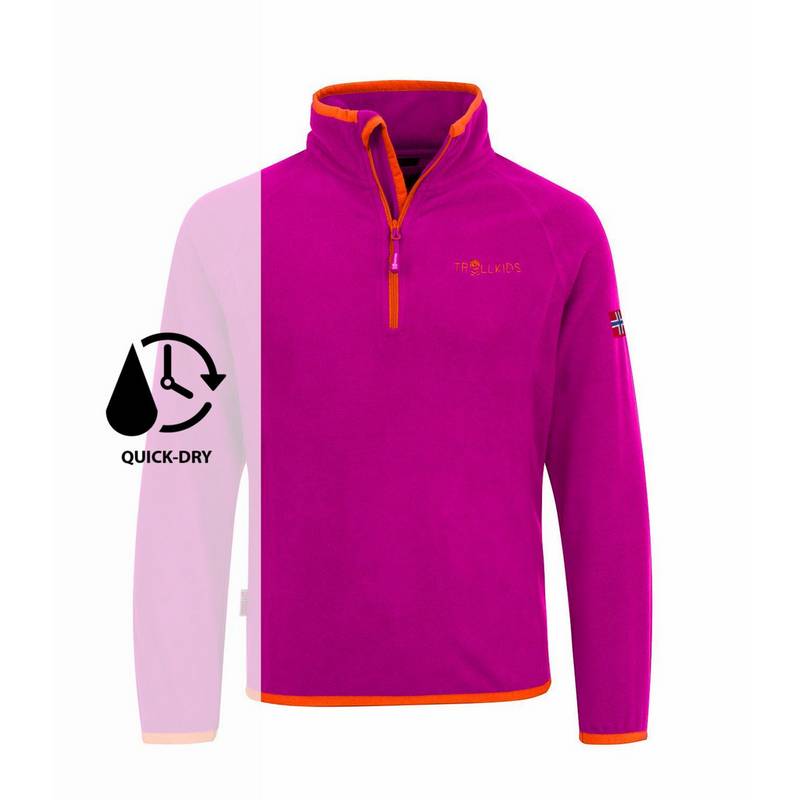 Trollkids Nordland Fleecejacke Kinder