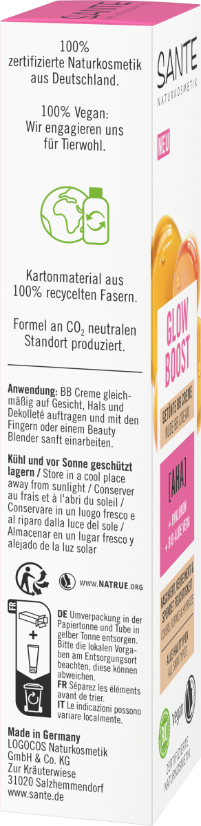 BB Creme Glow Boost, 30 ml
