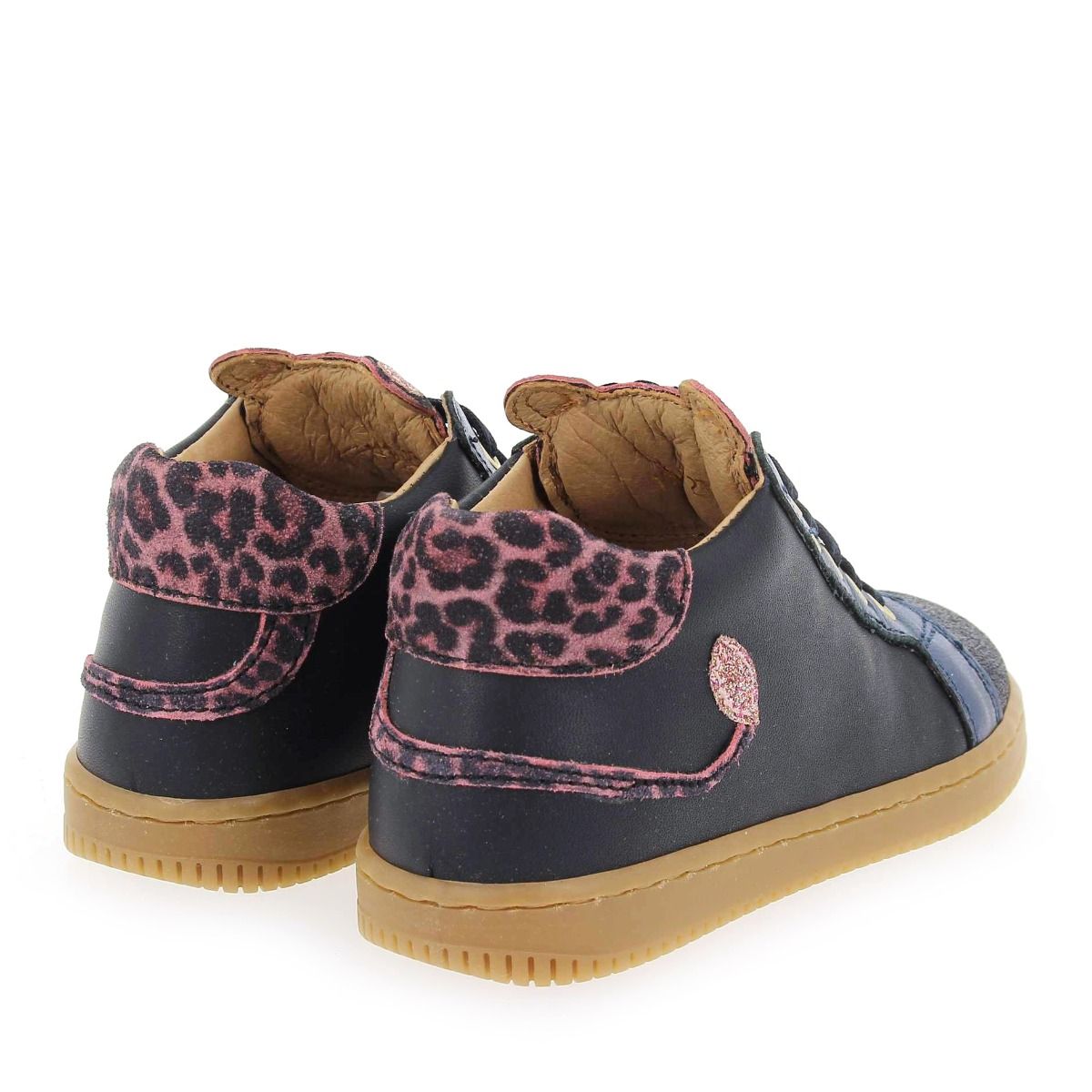 Babybotte  FLEOPARD - marine rose