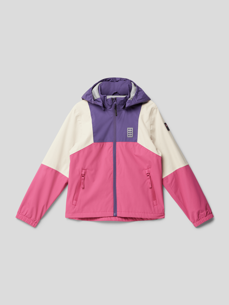 Jacke im Colour-Blocking-Design Modell 'JOCHY' in purple