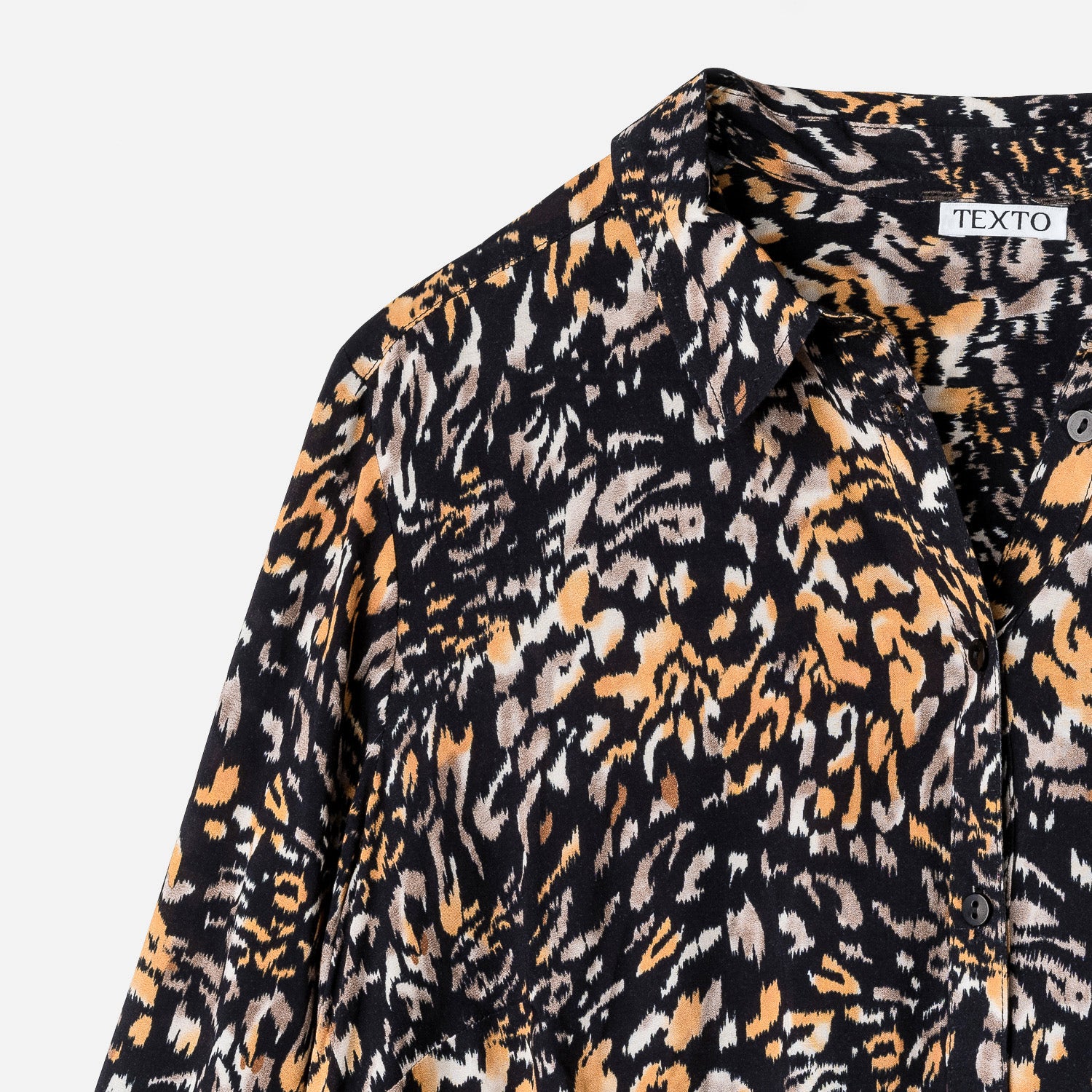 Chemisier femme TEXTO effet leopard