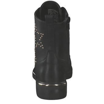 Claudia Ghizzani Schnür Boots in schwarz