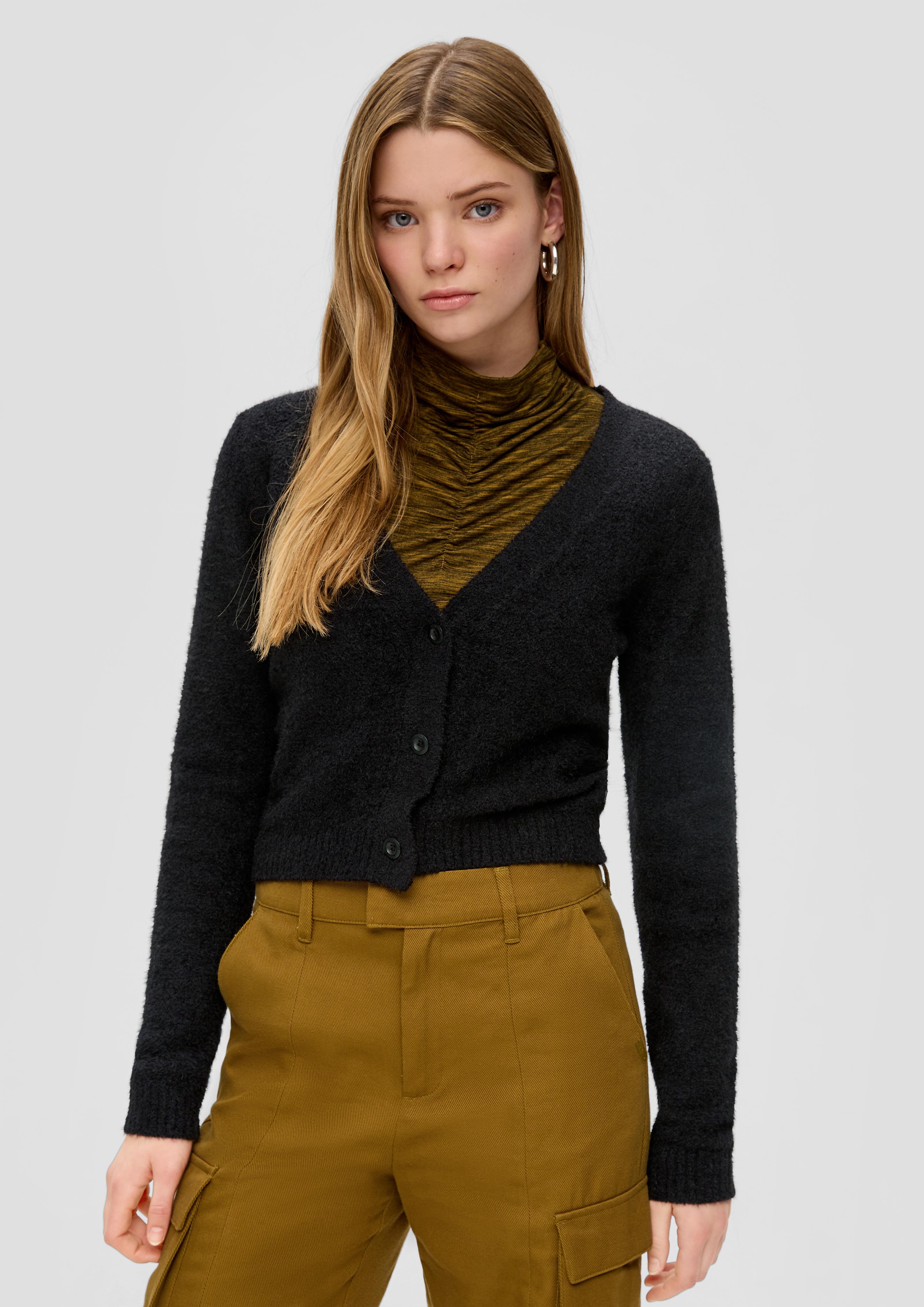 Strickjacke im Cropped-Schnitt  2137873-9999
