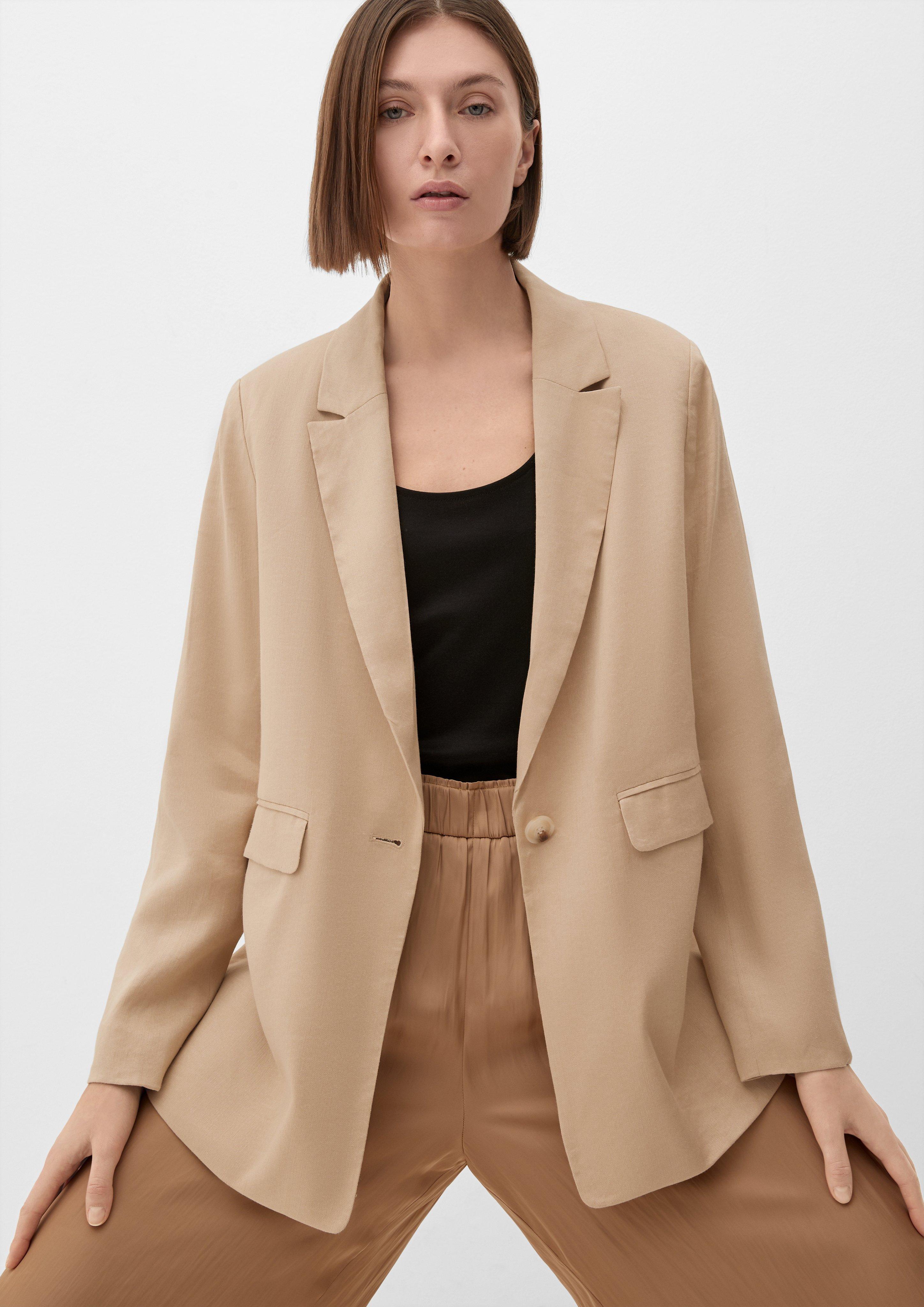 Blazer aus Leinenmix  2129711-8403
