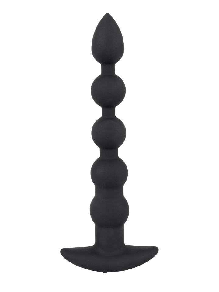 Black Velvets Analkugelstrang Rechargeable beads in schwarz günstig kaufen 21 cm