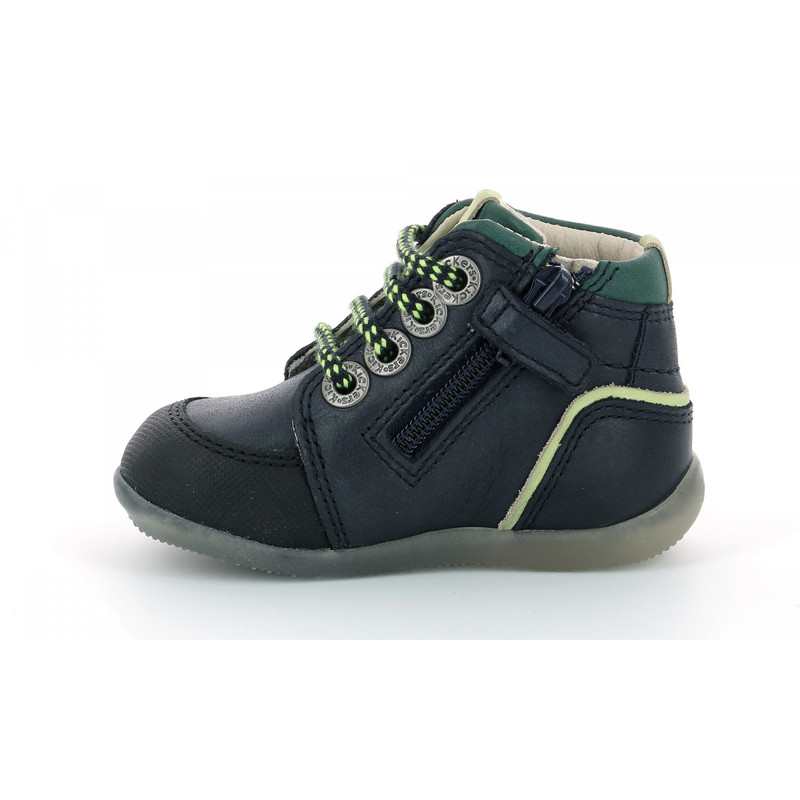 Bottillons cuir Bins Dino