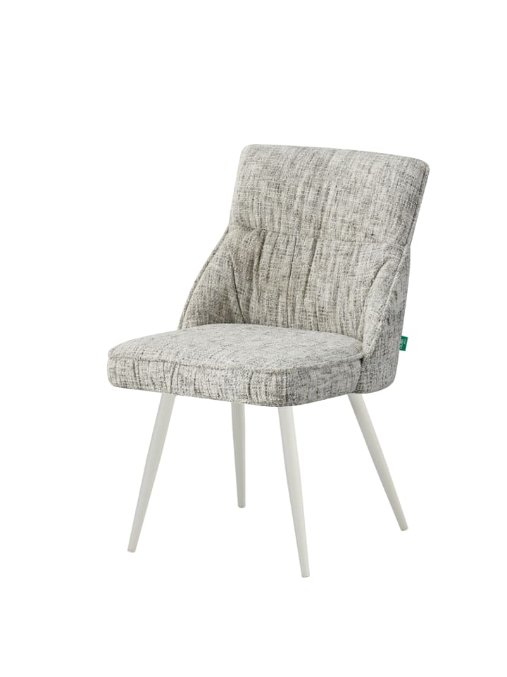 DUBI Möbel 2er-Set: Drehstuhl MELINA in Hellgrau - (B)49 x (H)83 x  (T)62 cm günstig kaufen onesize