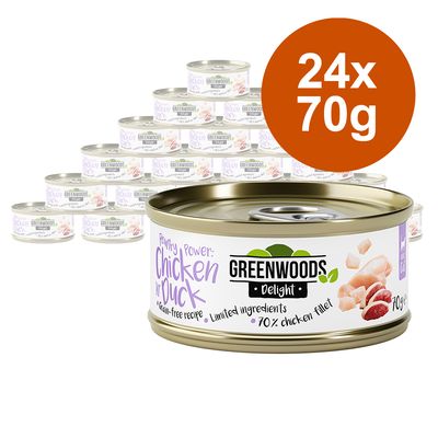 Greenwoods Delight Hühnerfilet mit Ente
