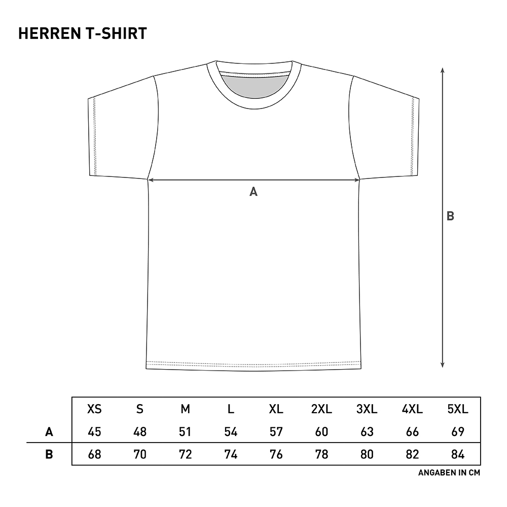 Herren T-Shirt old school gelb