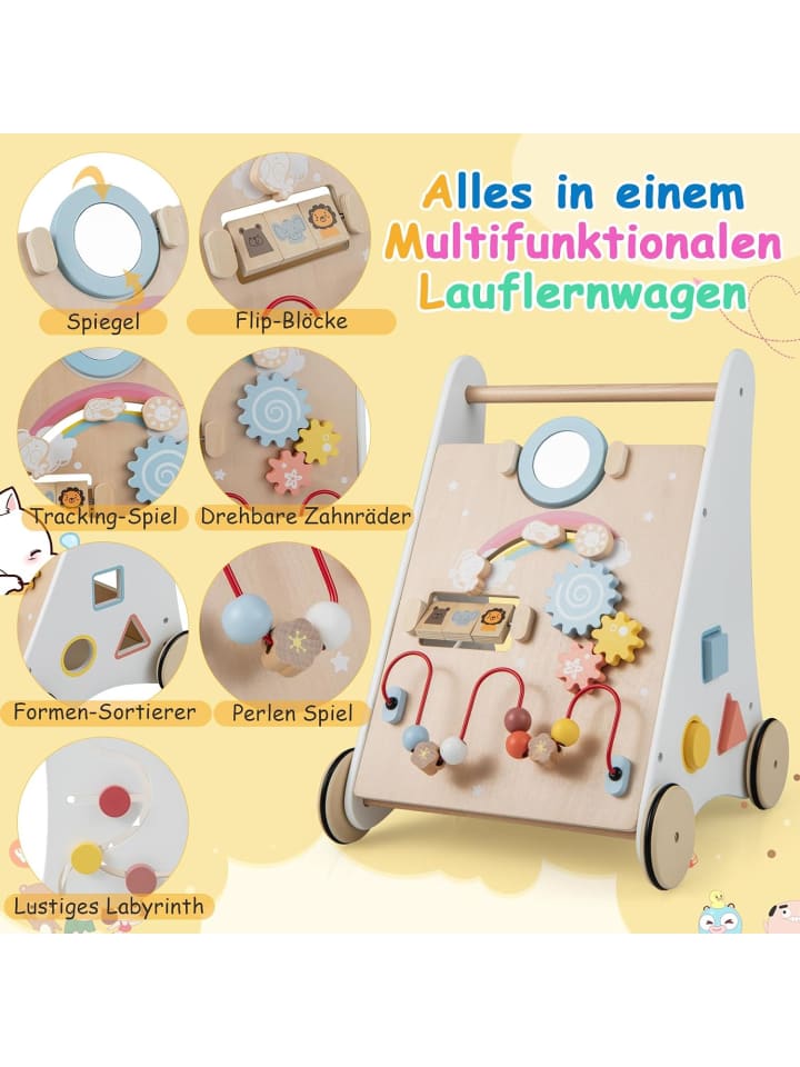 COSTWAY Lauflernhilfe in Weiß günstig kaufen 45 cm