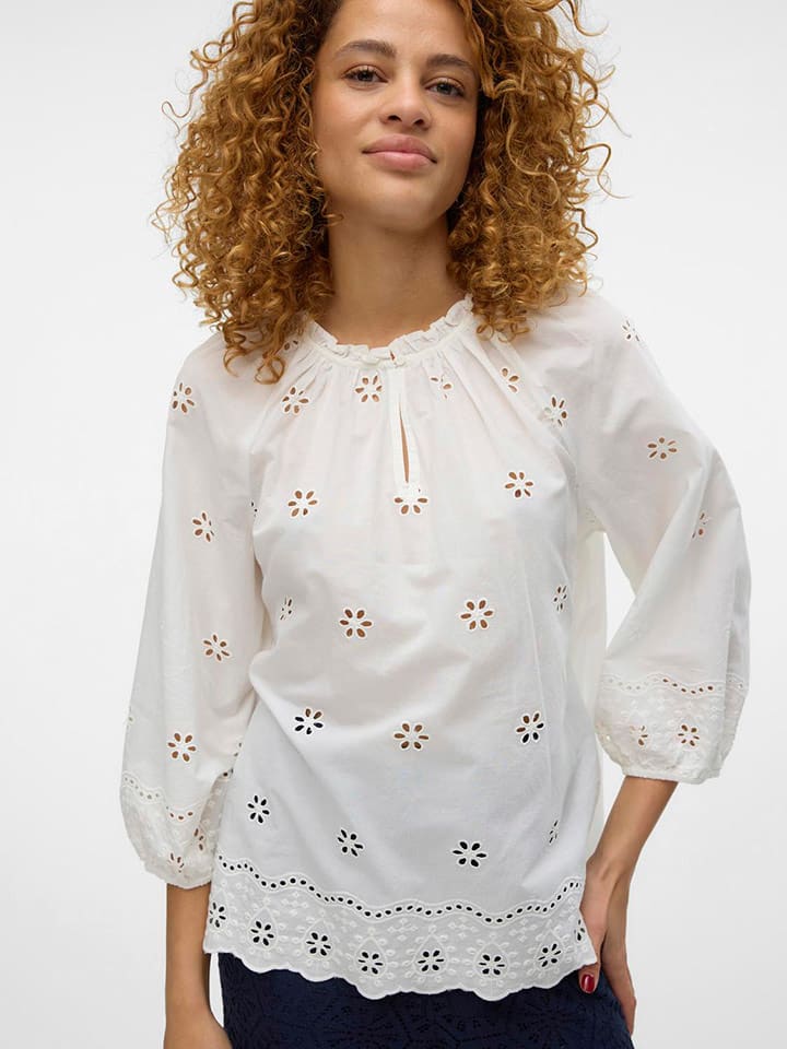Vero Moda Bluse in Weiß günstig kaufen
