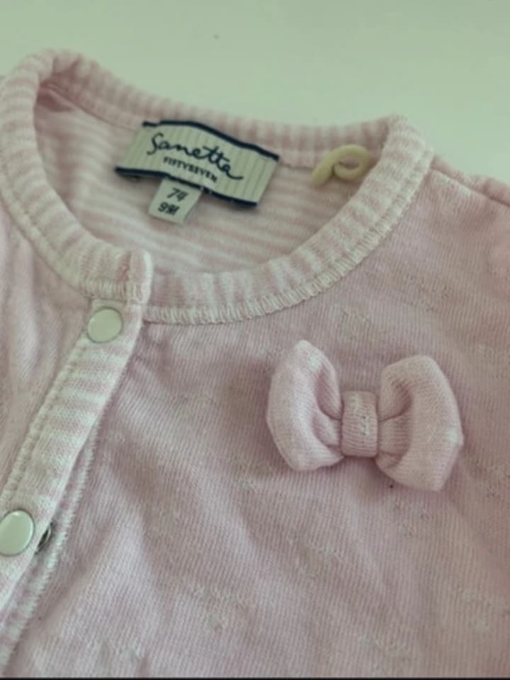 Sanetta Kidswear Cardigan in Rosa günstig kaufen 74