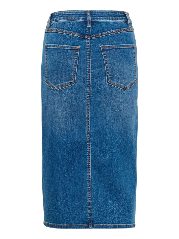 Kaffe Denimrock KAsinem in Medium Blue Denim günstig kaufen