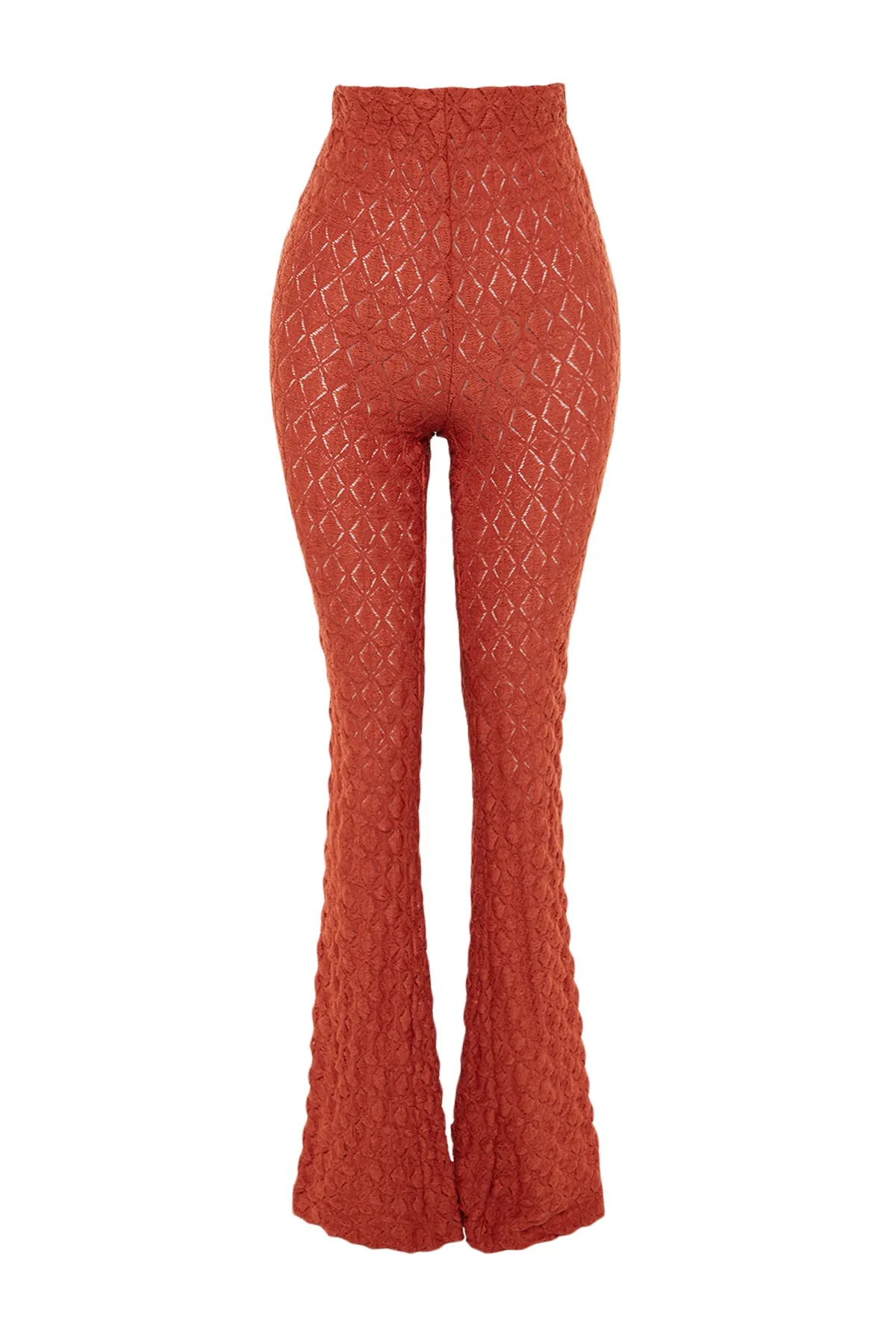 Trendyol Collection  Braune Strickhose TBESS23PL00005