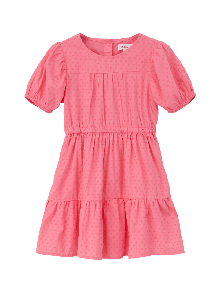 s.Oliver Kleid kurz in Pink günstig kaufen