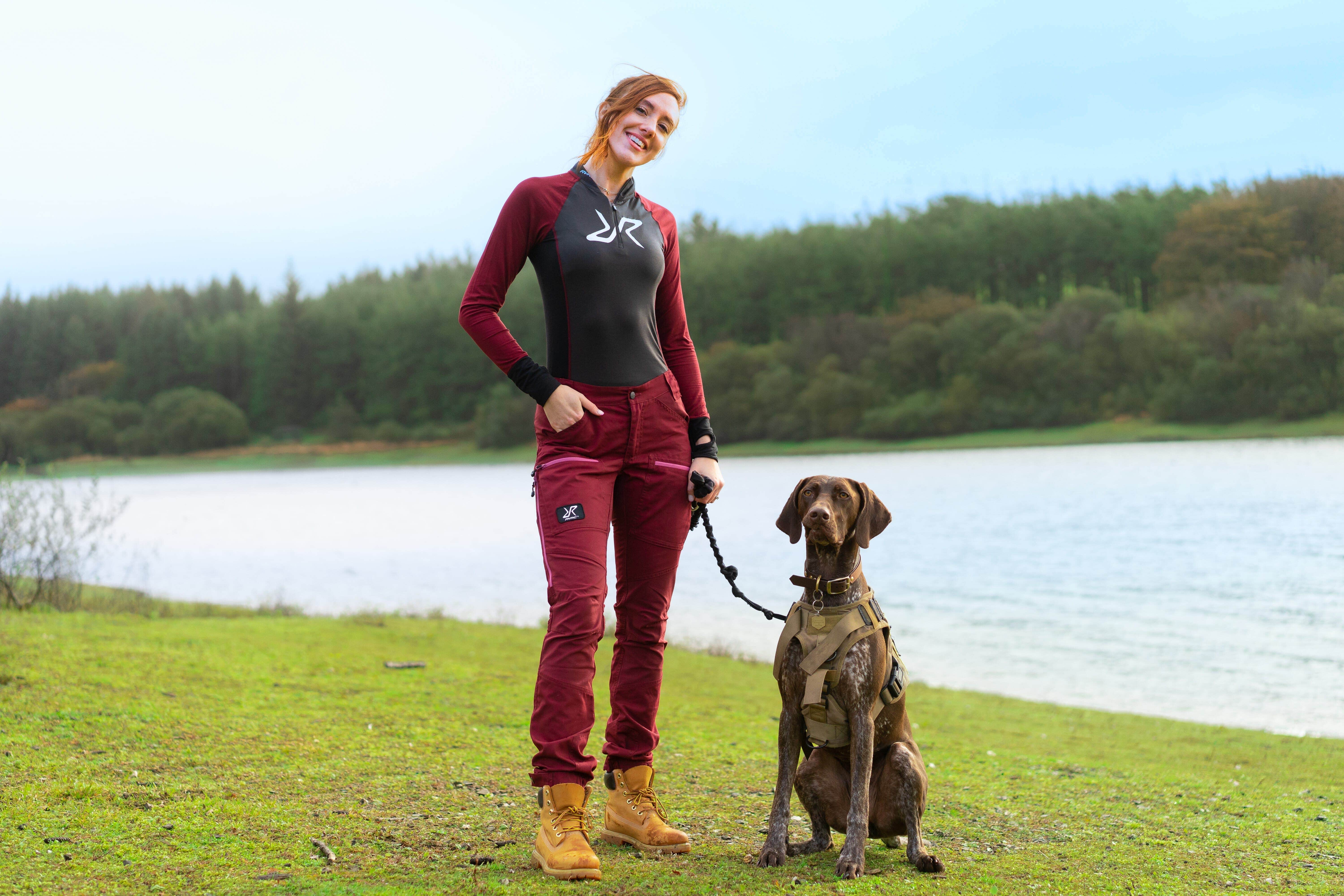Bambooskin Base Layer Set Femme Bison Red
