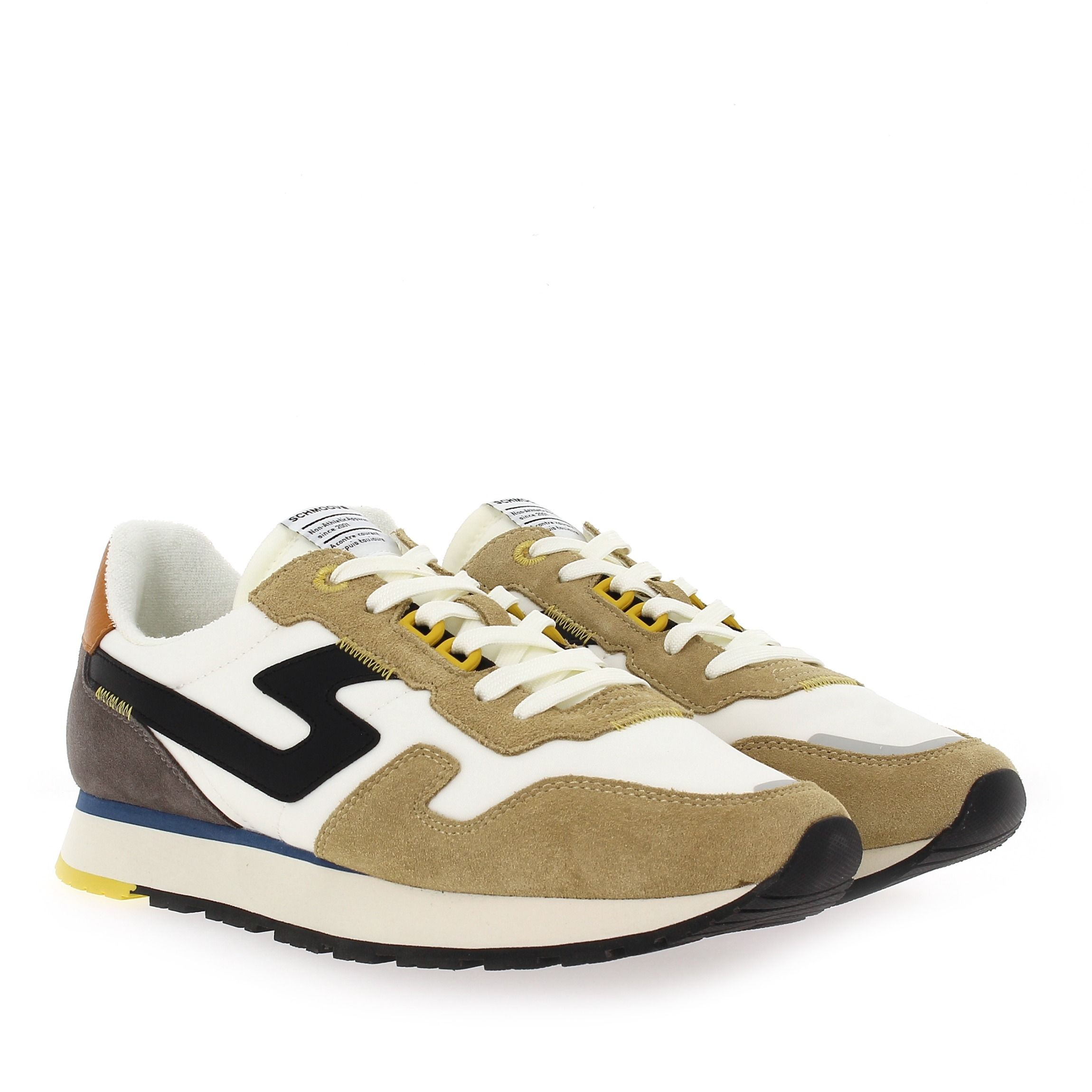 Schmoove  ATHENE RUNNER M - Beige Blanc