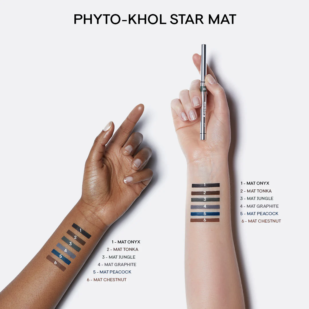 Delineador de ojos Phyto-Khol Star resistente al agua, lápiz de ojos